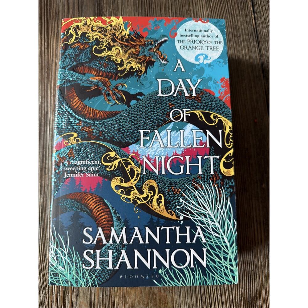 A Day of Fallen Night by Samantha Shannon (2023) First Printing paperback Novel